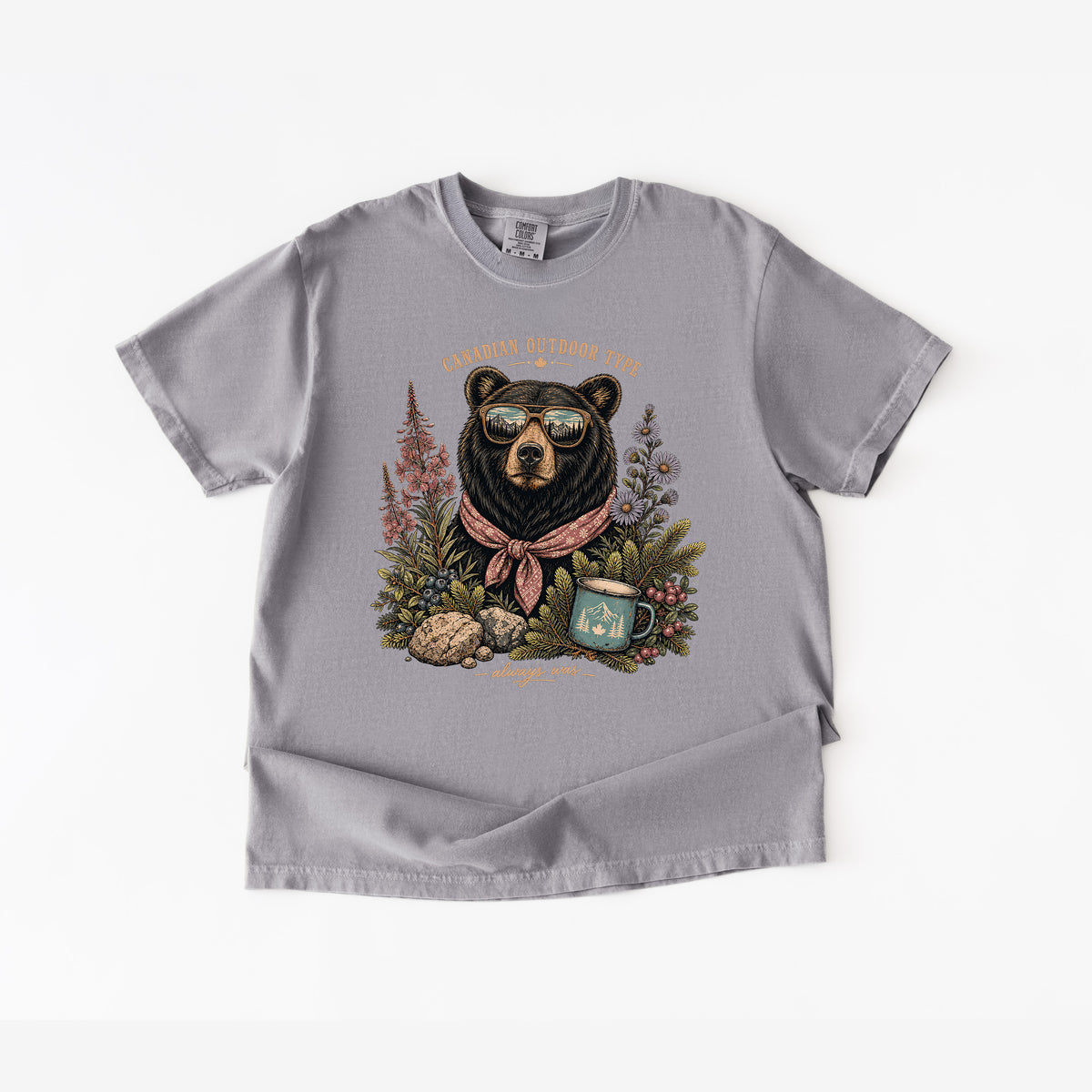 Canadian Outdoor Type T Shirt
