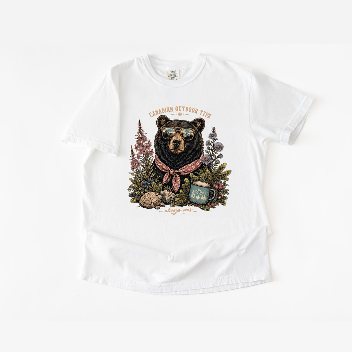 Canadian Outdoor Type T Shirt