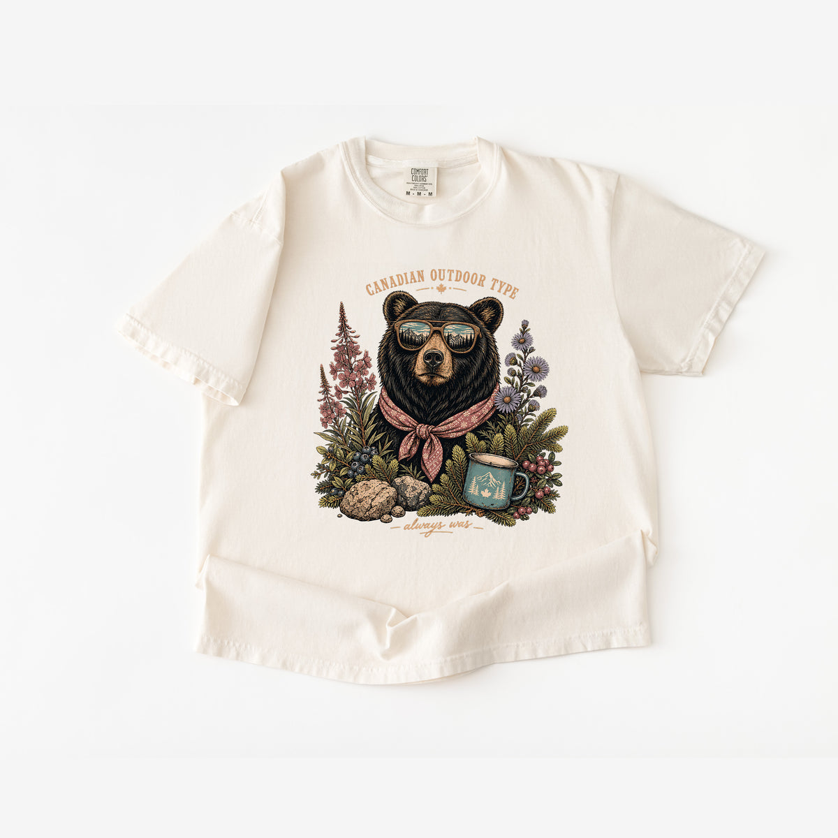 Canadian Outdoor Type T Shirt
