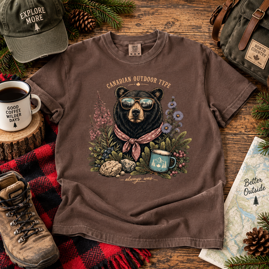 Canadian Outdoor Type T Shirt