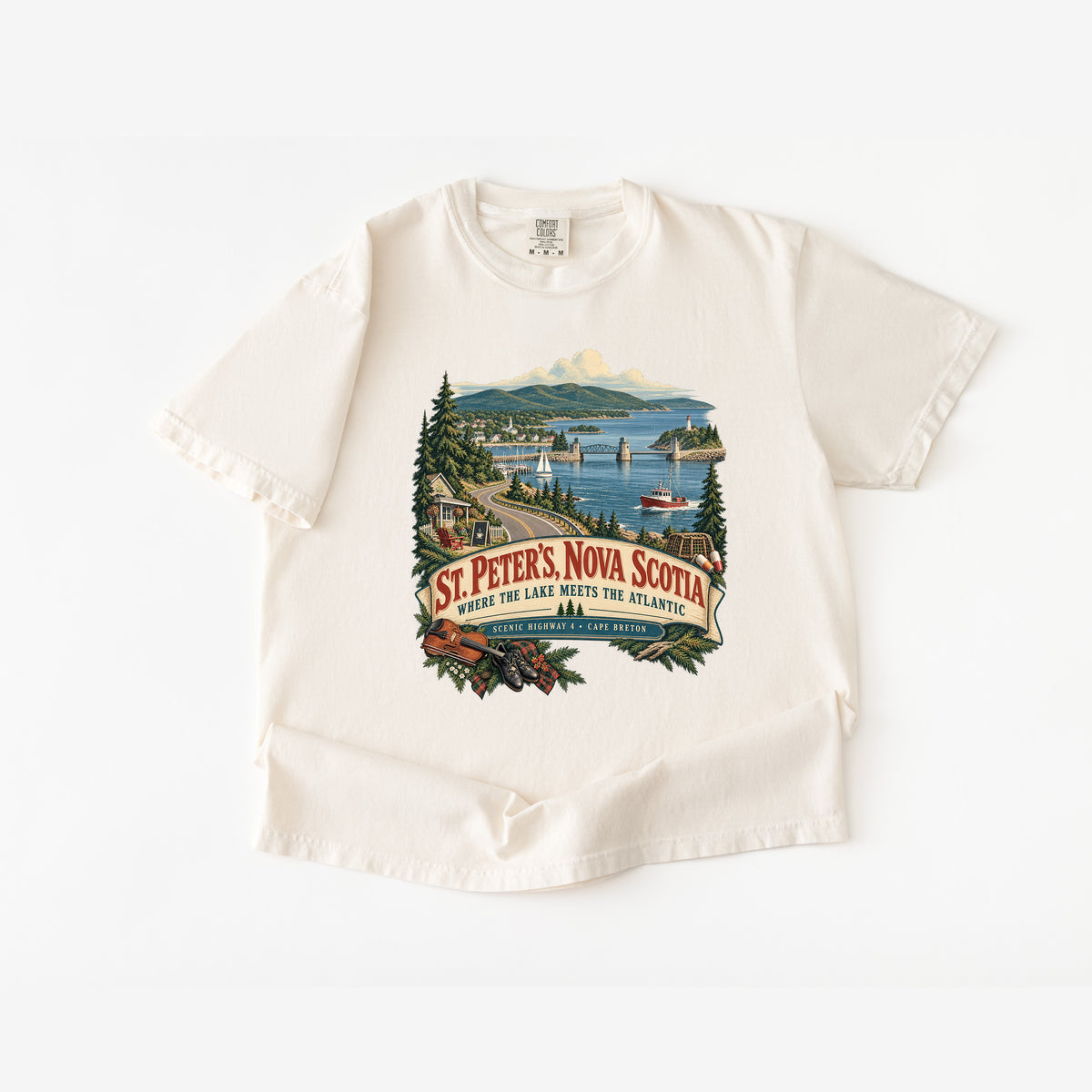 St. Peters Nova Scotia T Shirt