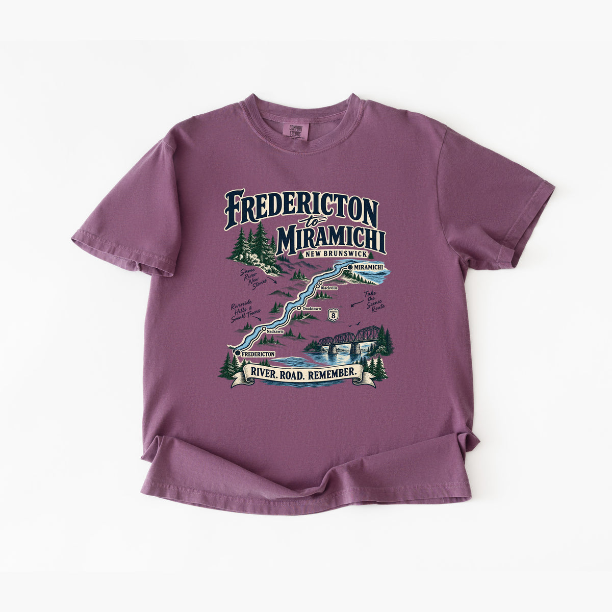 Fredericton to Miramichi New Brunswick