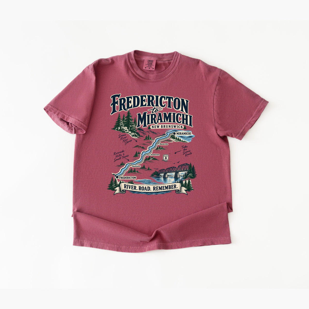 Fredericton to Miramichi New Brunswick