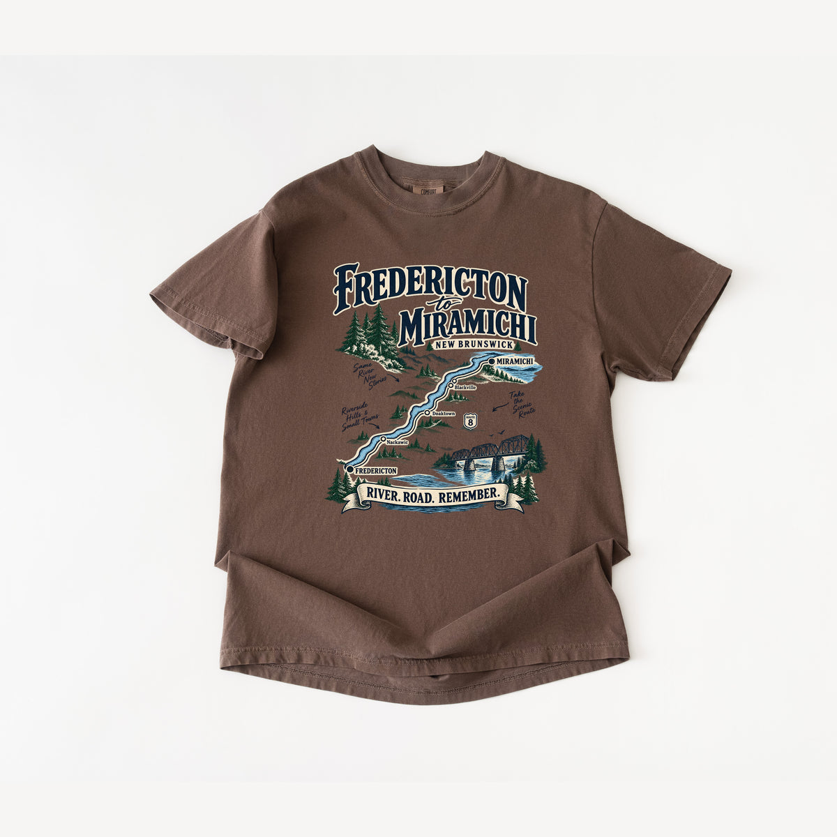 Fredericton to Miramichi New Brunswick