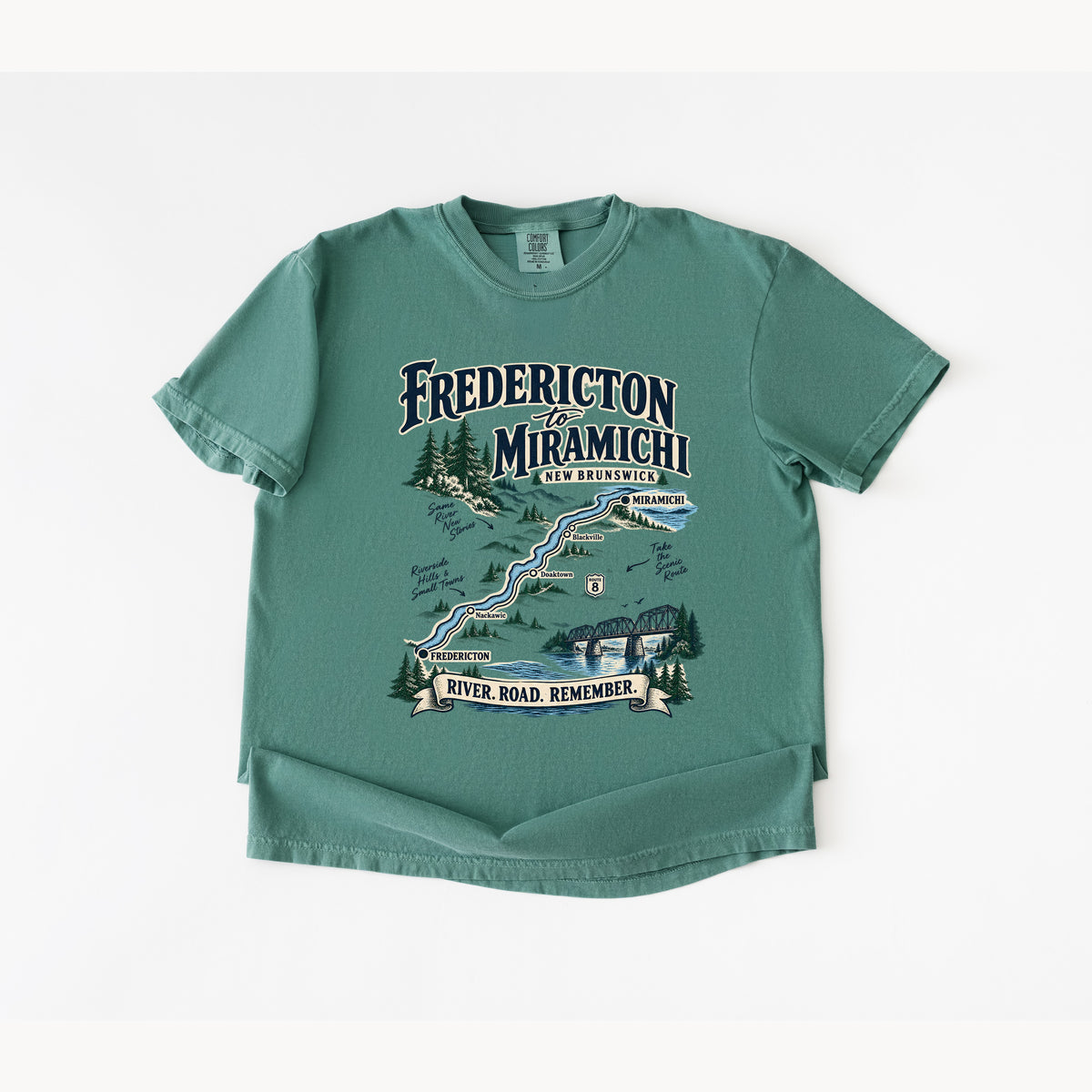 Fredericton to Miramichi New Brunswick