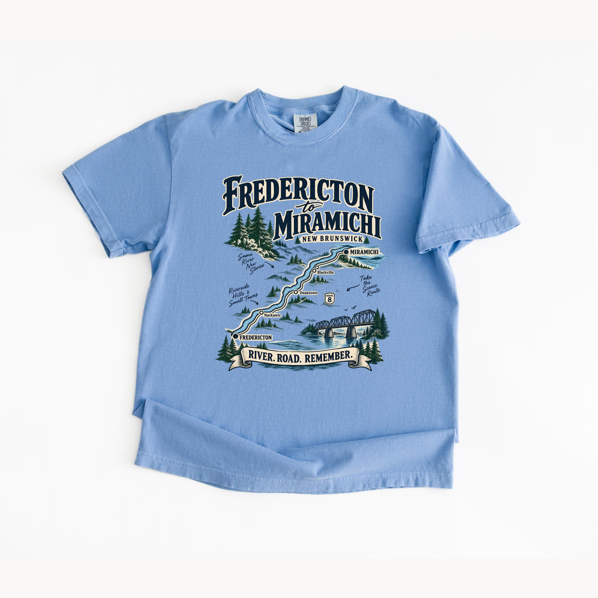 Fredericton to Miramichi New Brunswick