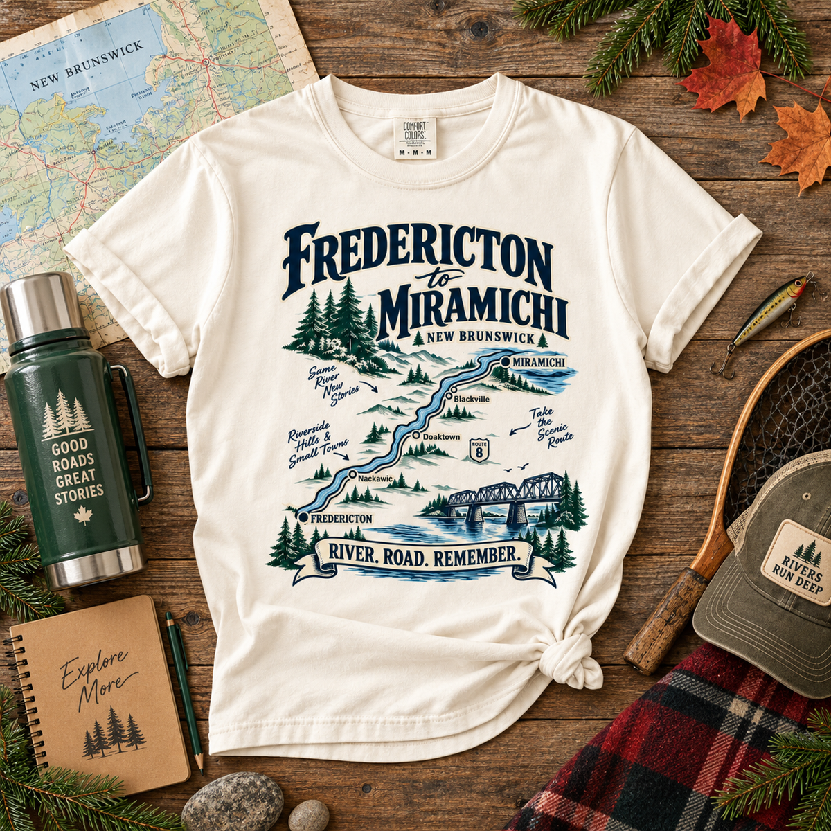 Fredericton to Miramichi New Brunswick