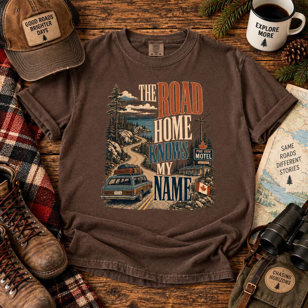 The Road Home Knows My Name T Shirt