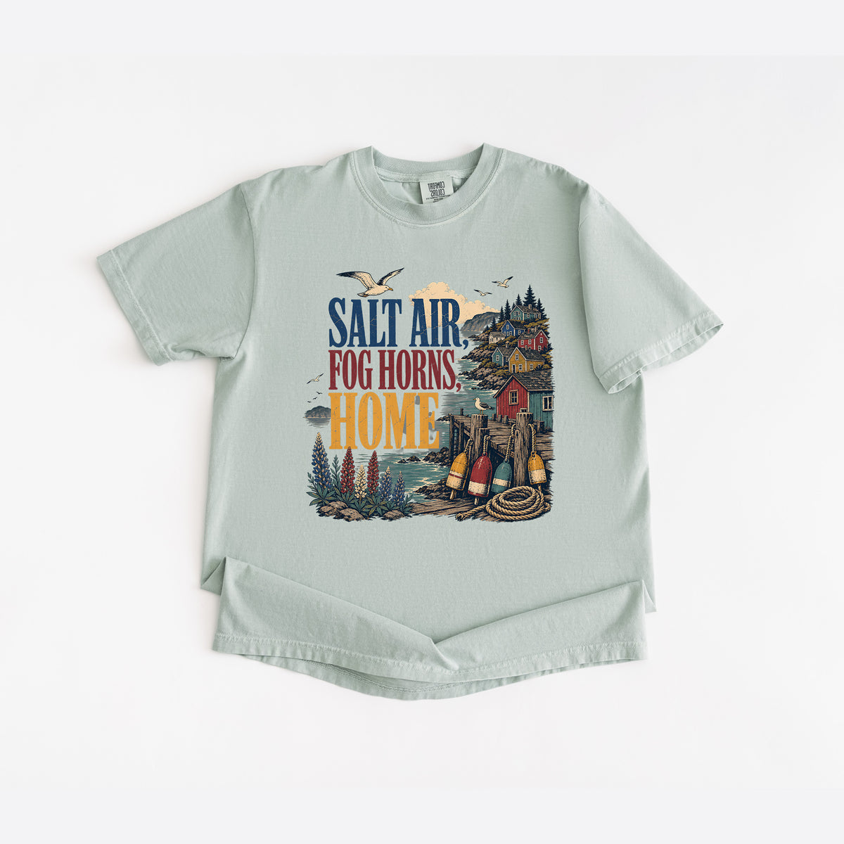 Salt Air, Fog Horns, Home T-Shirt