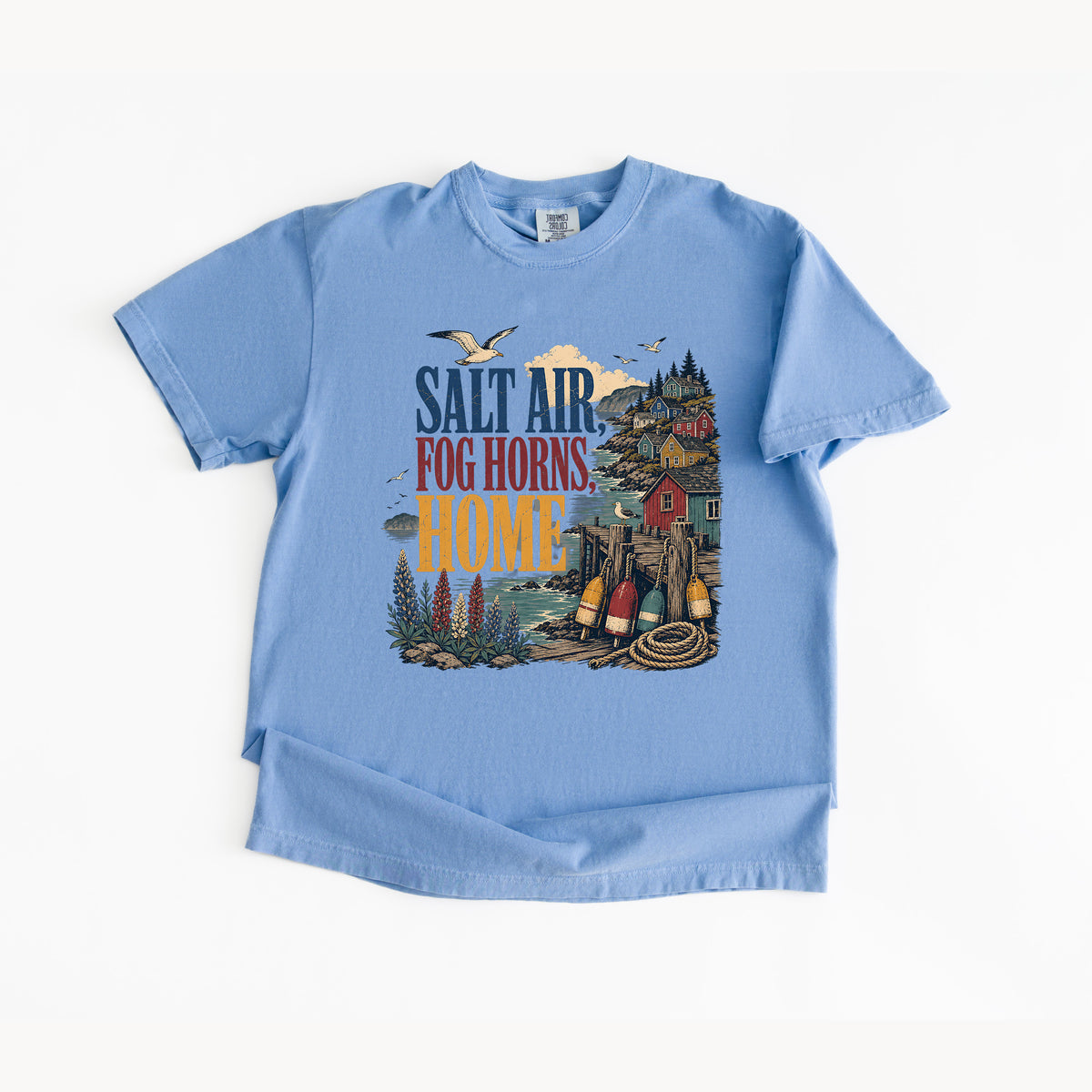 Salt Air, Fog Horns, Home T-Shirt