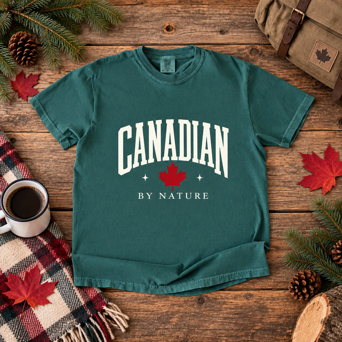 Canadian By Nature T Shirt