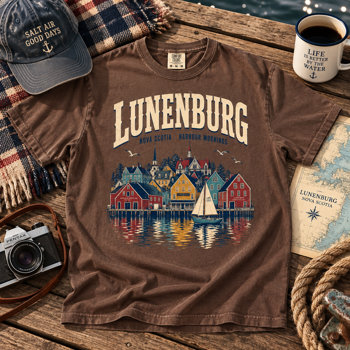 Lunenburg Nova Scotia T-Shirt