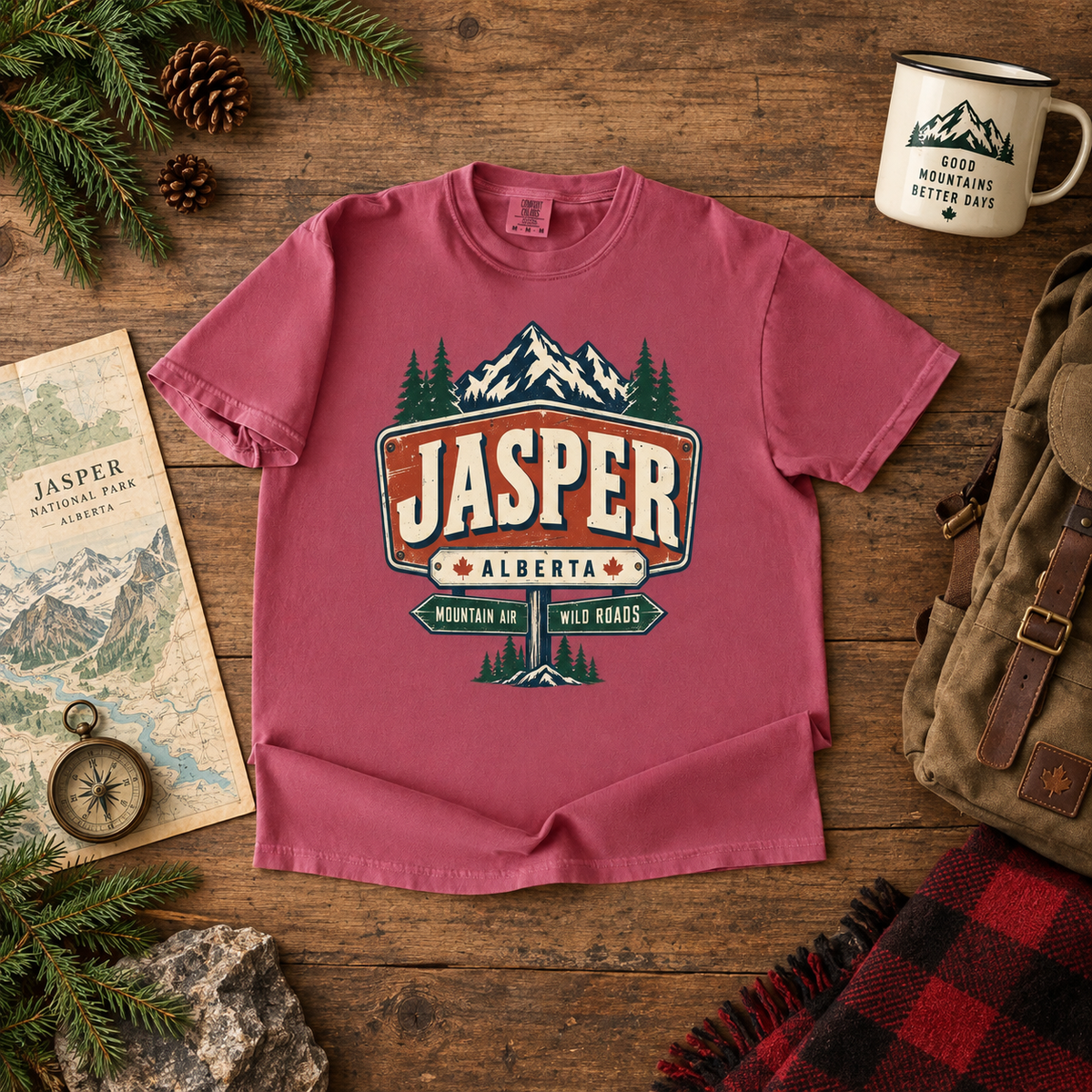 Retro Jasper Alberta T-Shirt