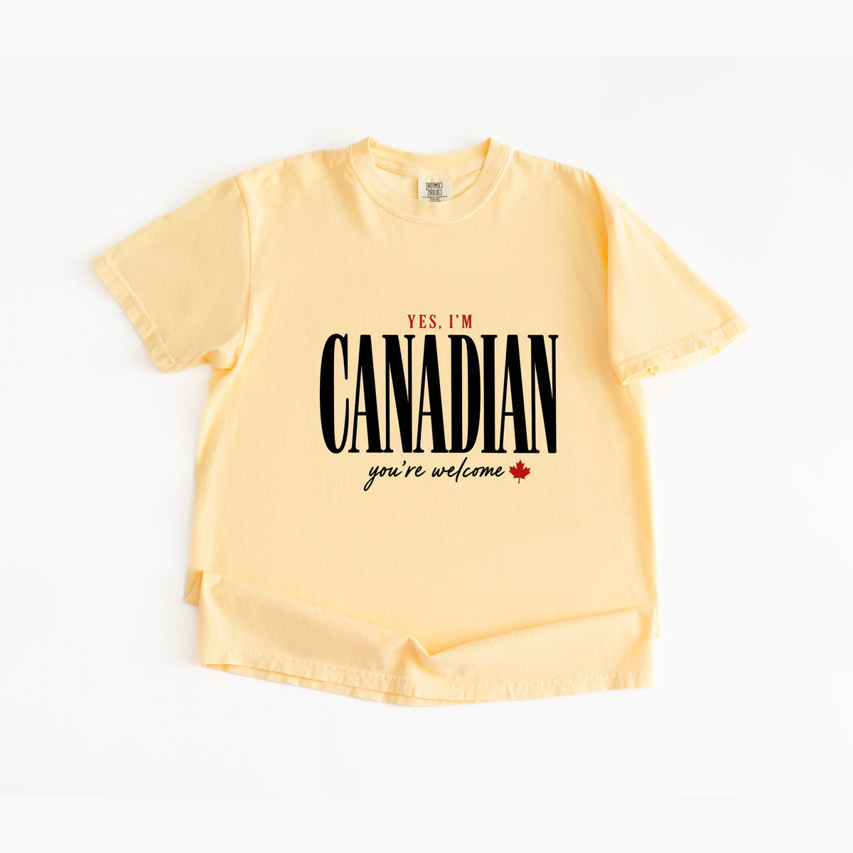 Yes Im Canadian T Shirt