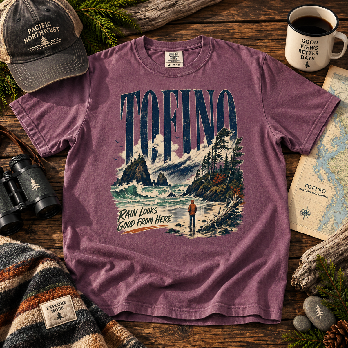 Tofino Rain T Shirt