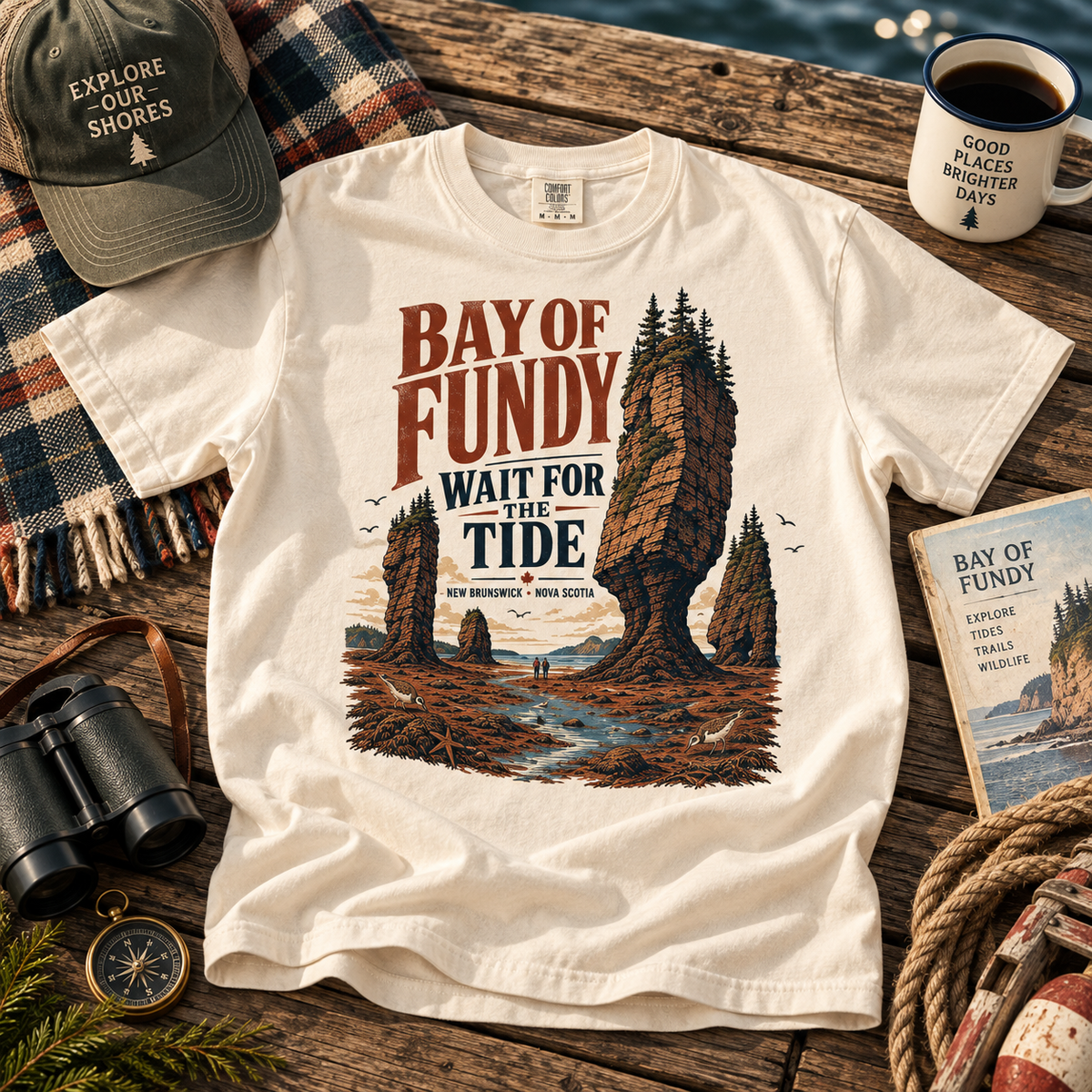 Bay of Fundy Tide T Shirt