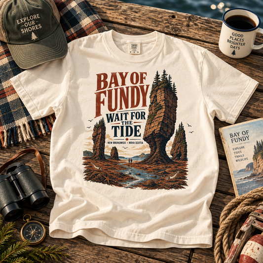 Bay of Fundy Tide T Shirt