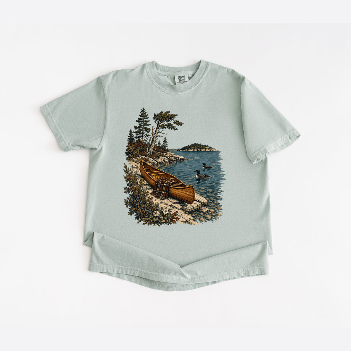 Cottage Country Canoe T Shirt