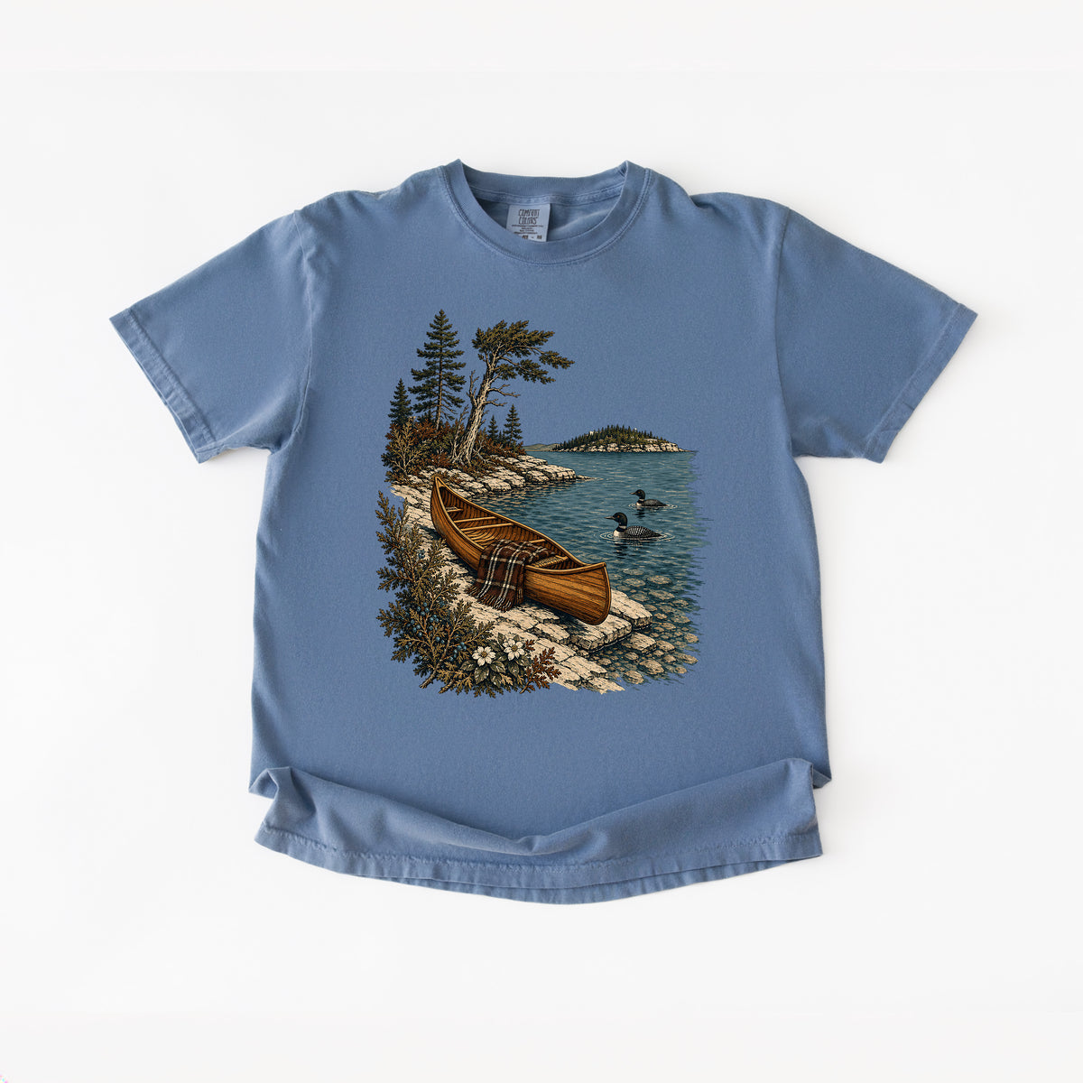 Cottage Country Canoe T Shirt