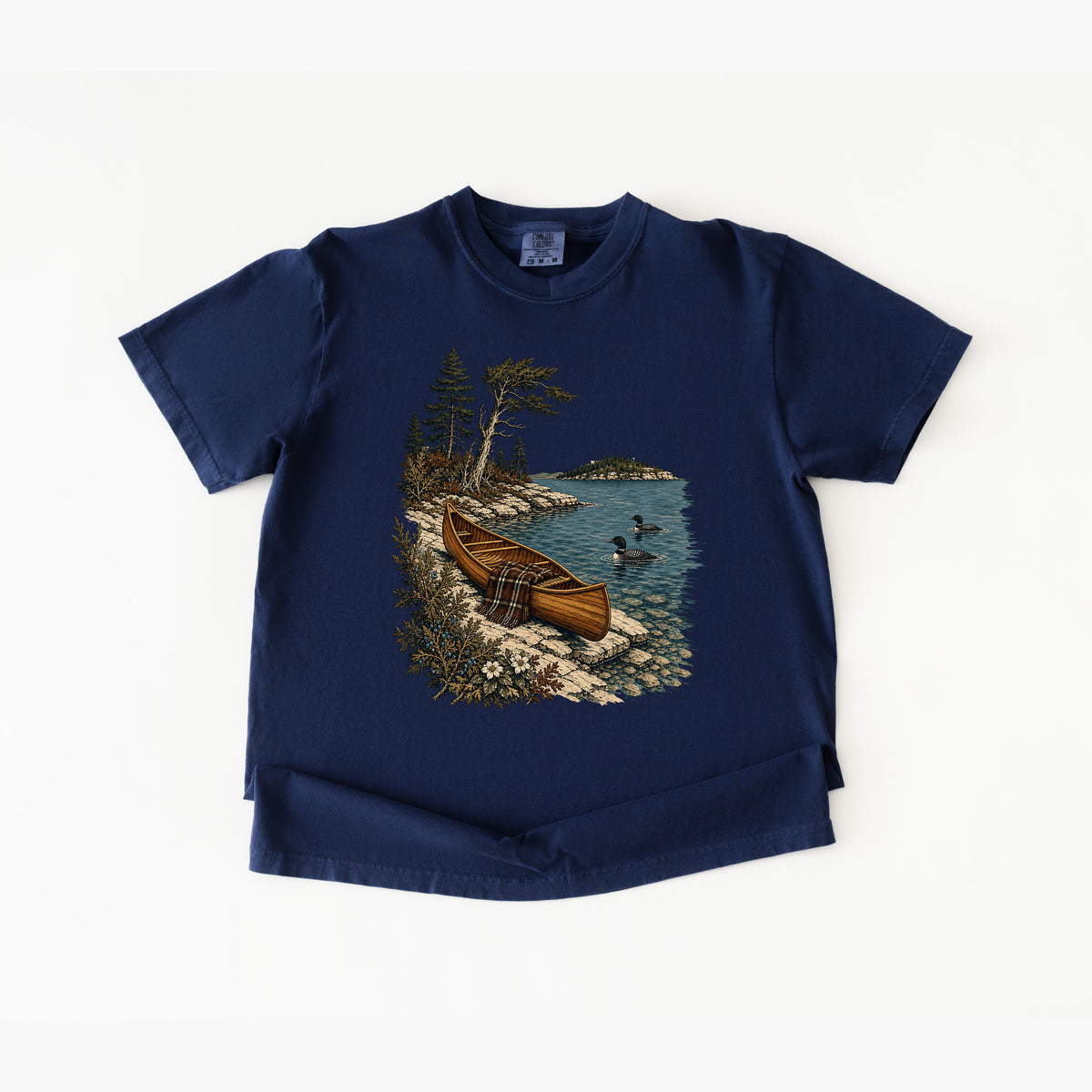 Cottage Country Canoe T Shirt