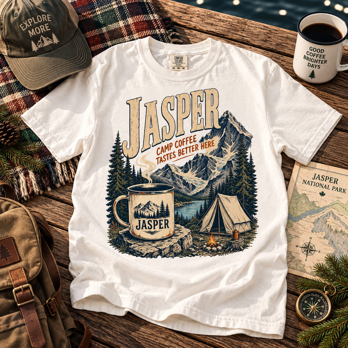 Jasper Camp T Shirt