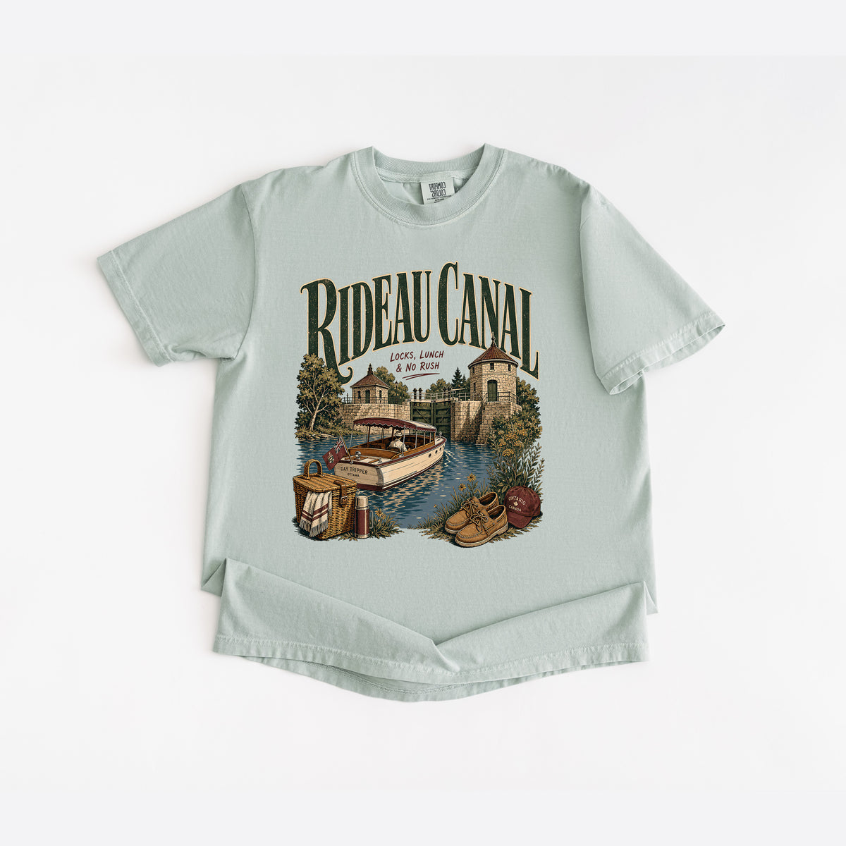 Rideau Canal Locks T Shirt