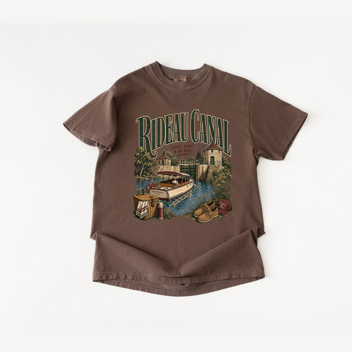 Rideau Canal Locks T Shirt