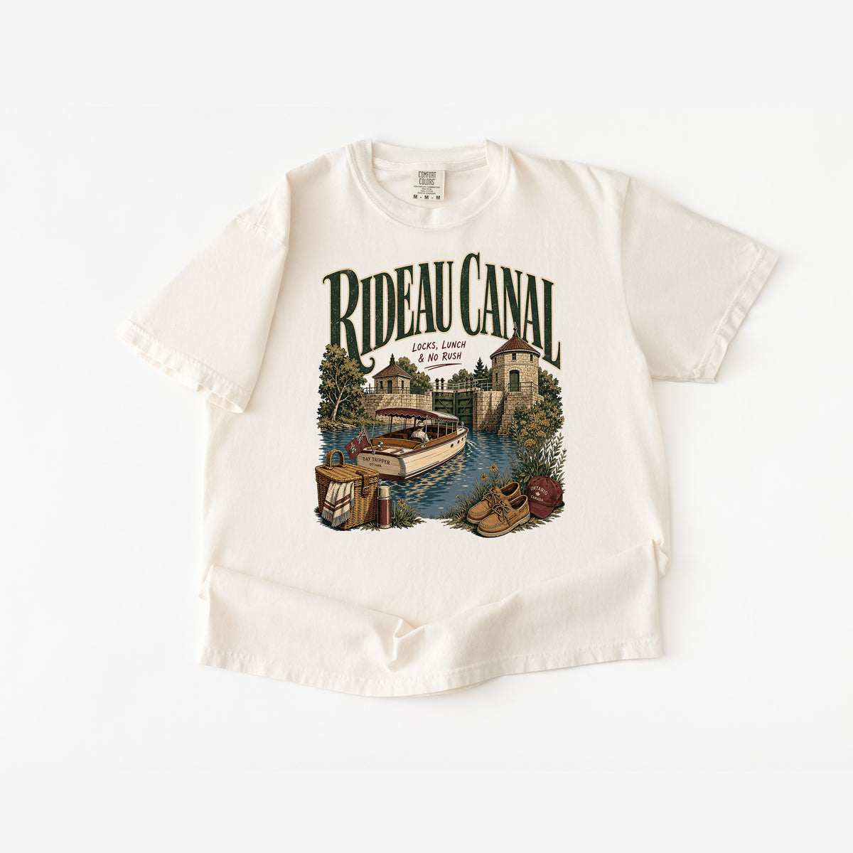 Rideau Canal Locks T Shirt