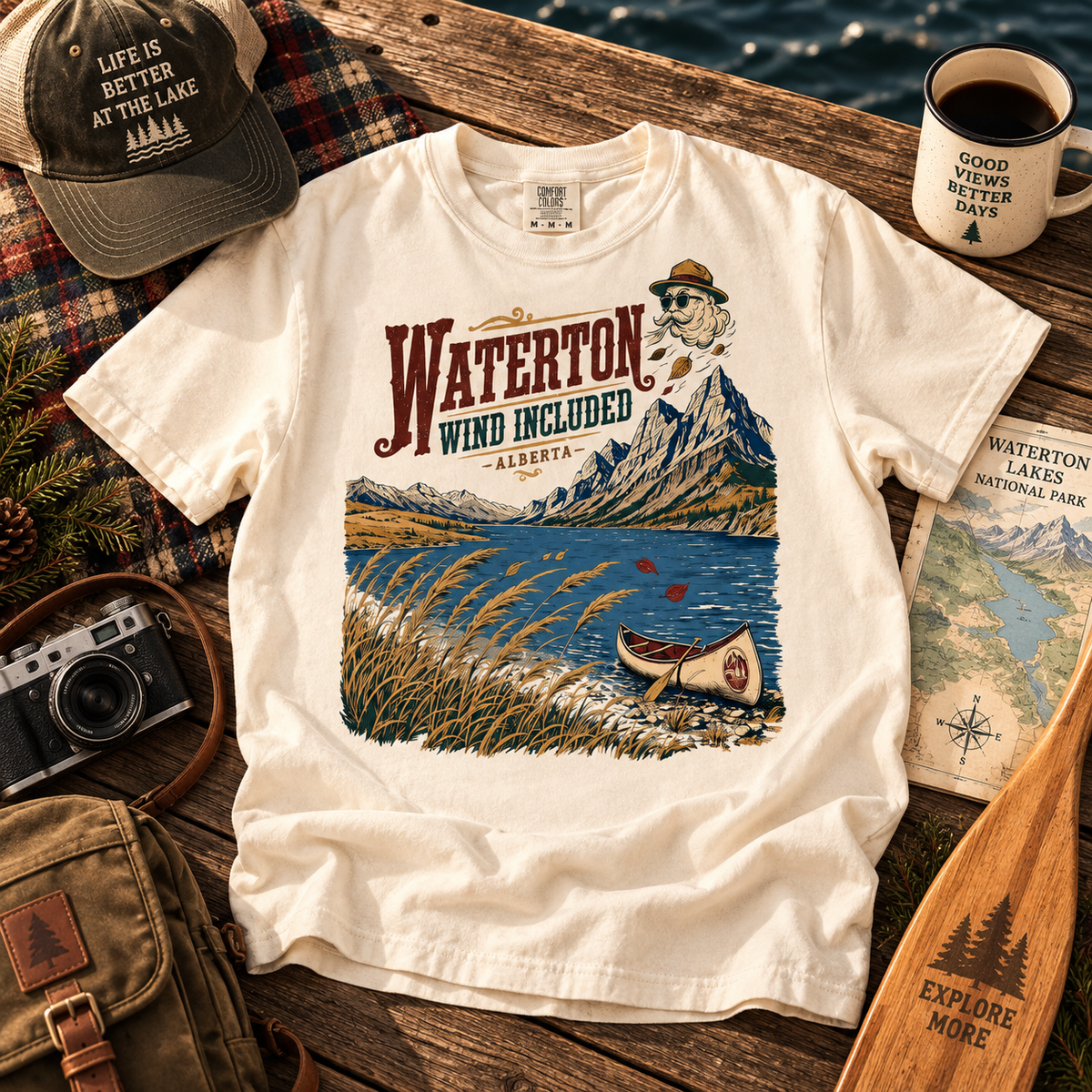Waterton Wind T Shirt