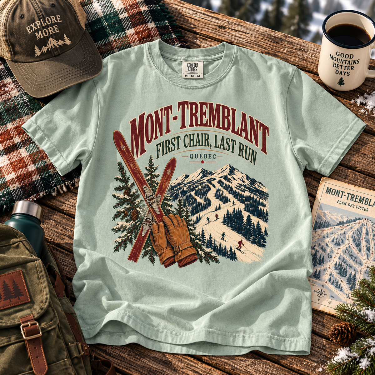 Mont Tremblant Last Run T Shirt