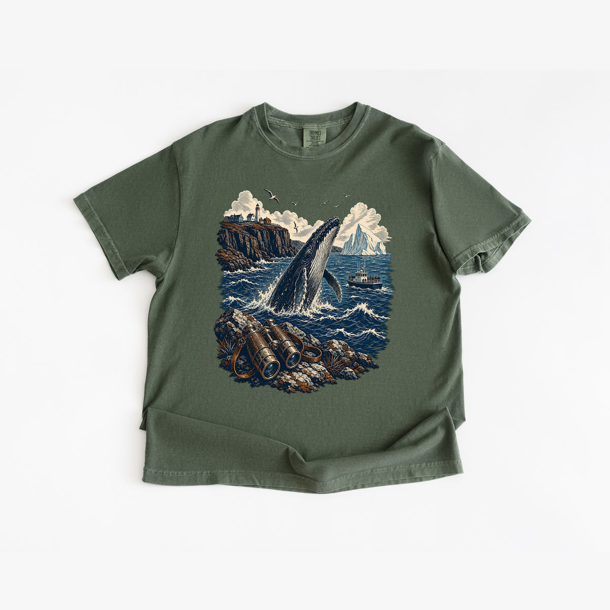 Newfoundland Whale Watching T Shirt