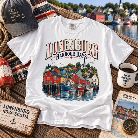 Lunenburg Nova Scotia T Shirt