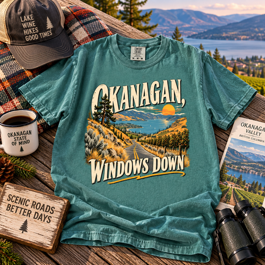 Okanagan Windows Down T-Shirt