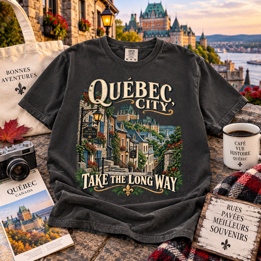 T-shirt de la ville de Québec