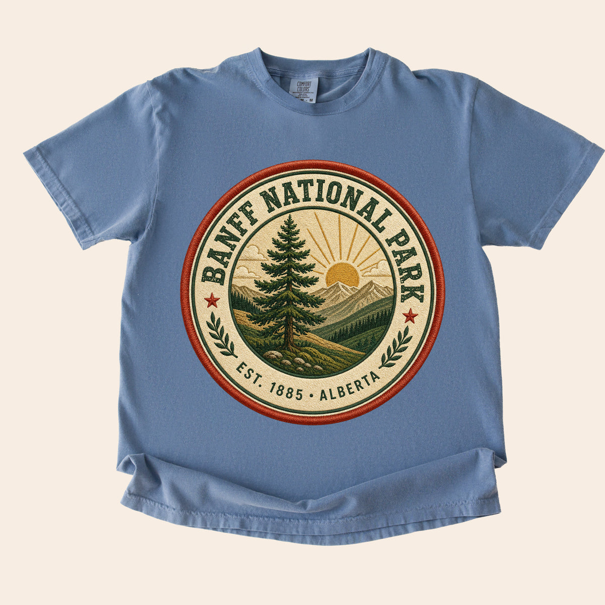 Banff Vintage Badge T shirt