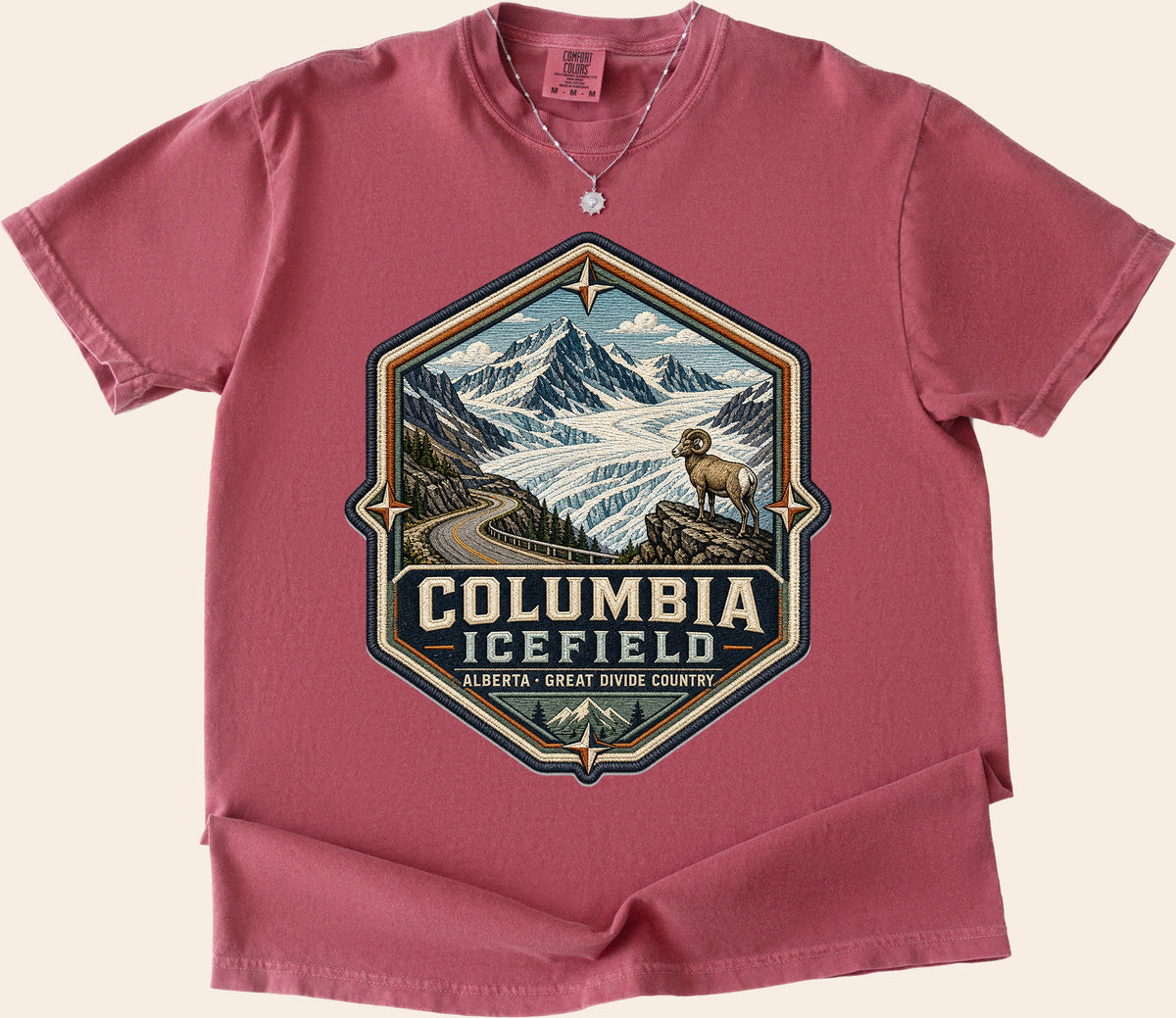 Columbia Icefield Vintage Patch