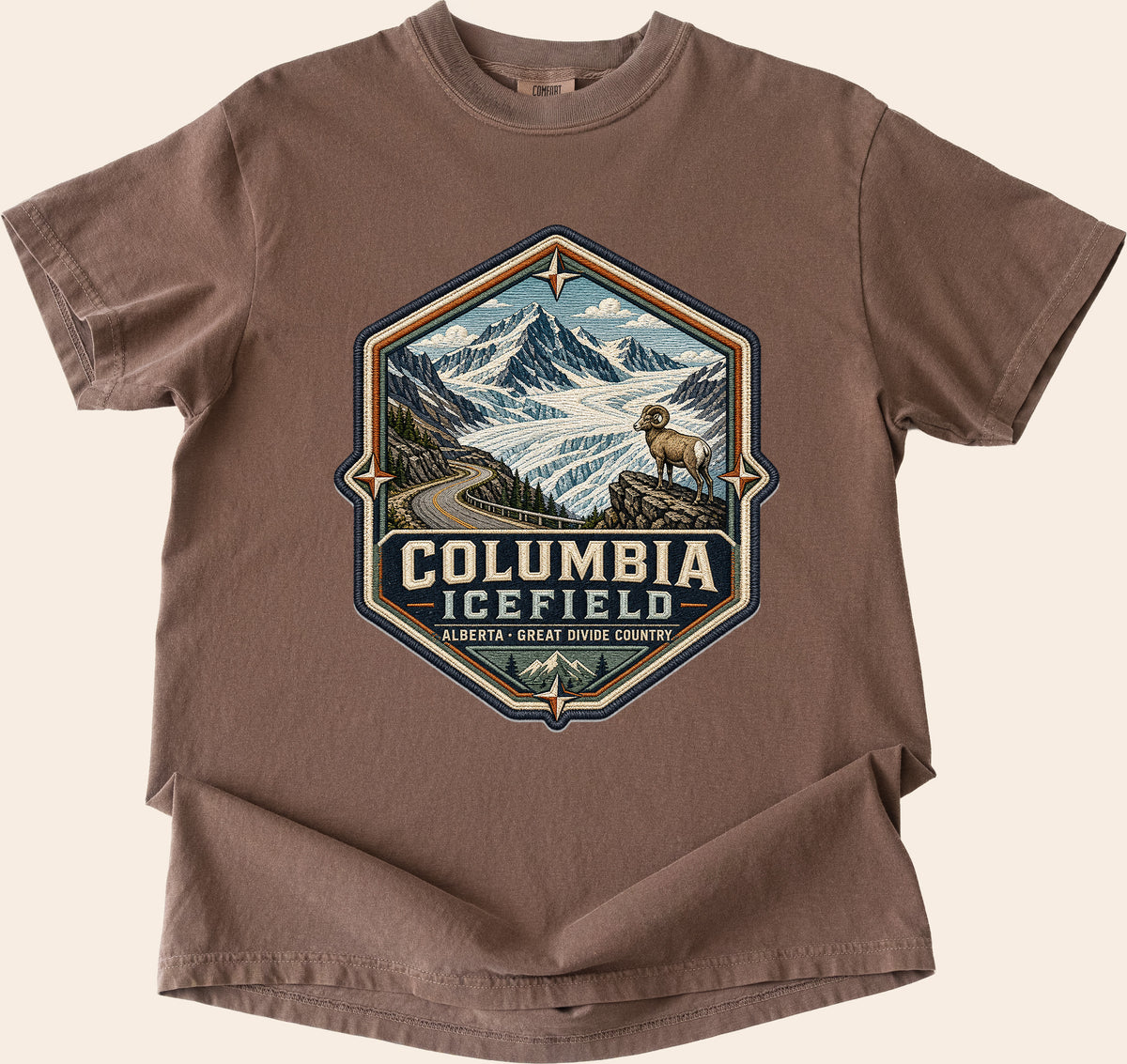 Columbia Icefield Vintage Patch
