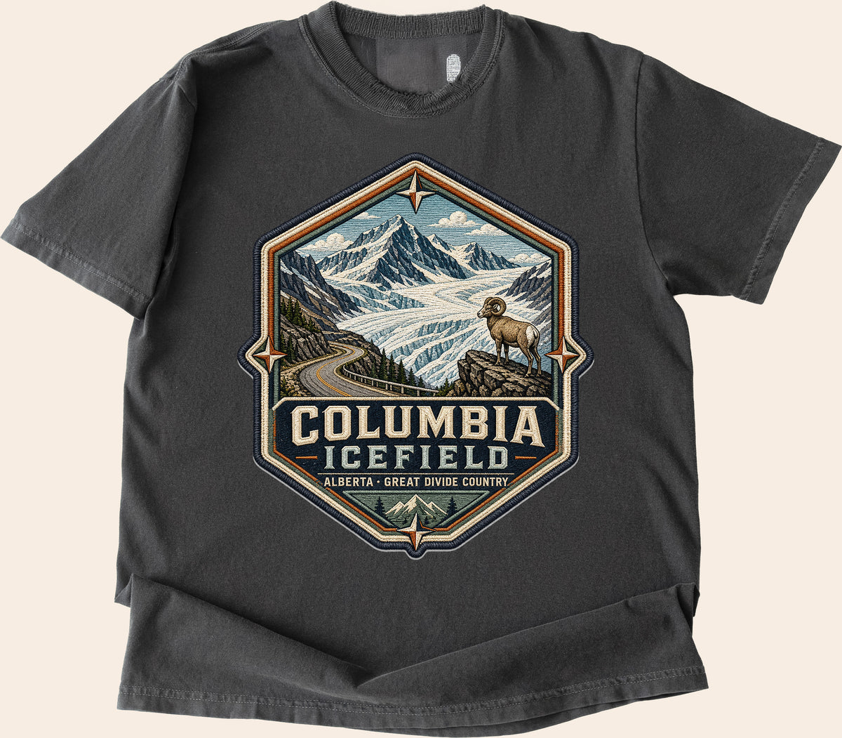 Columbia Icefield Vintage Patch