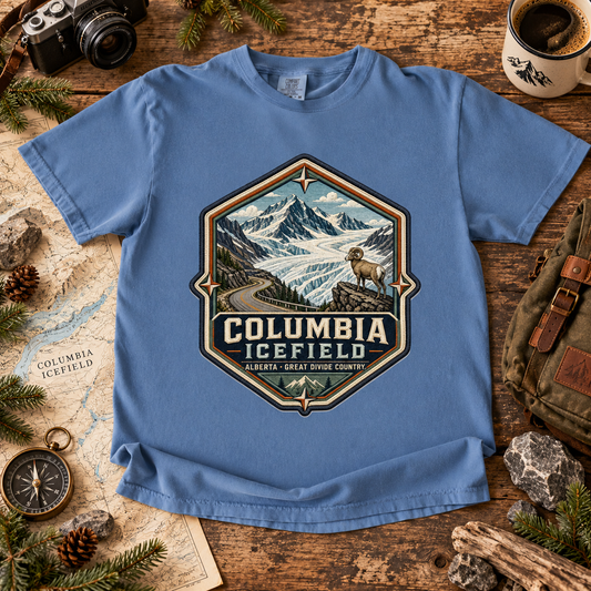 Columbia Icefield Vintage Patch