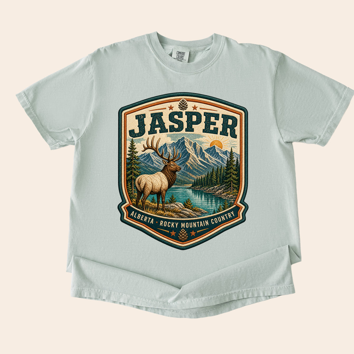 Jasper Alberta Vintage Patch