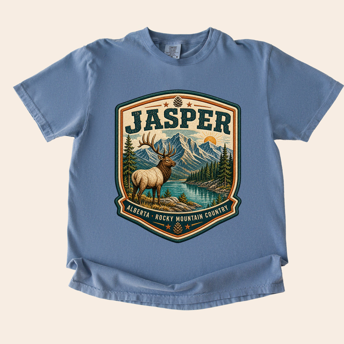 Jasper Alberta Vintage Patch