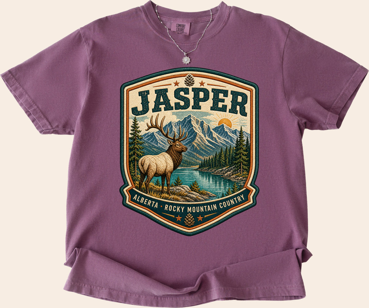 Jasper Alberta Vintage Patch