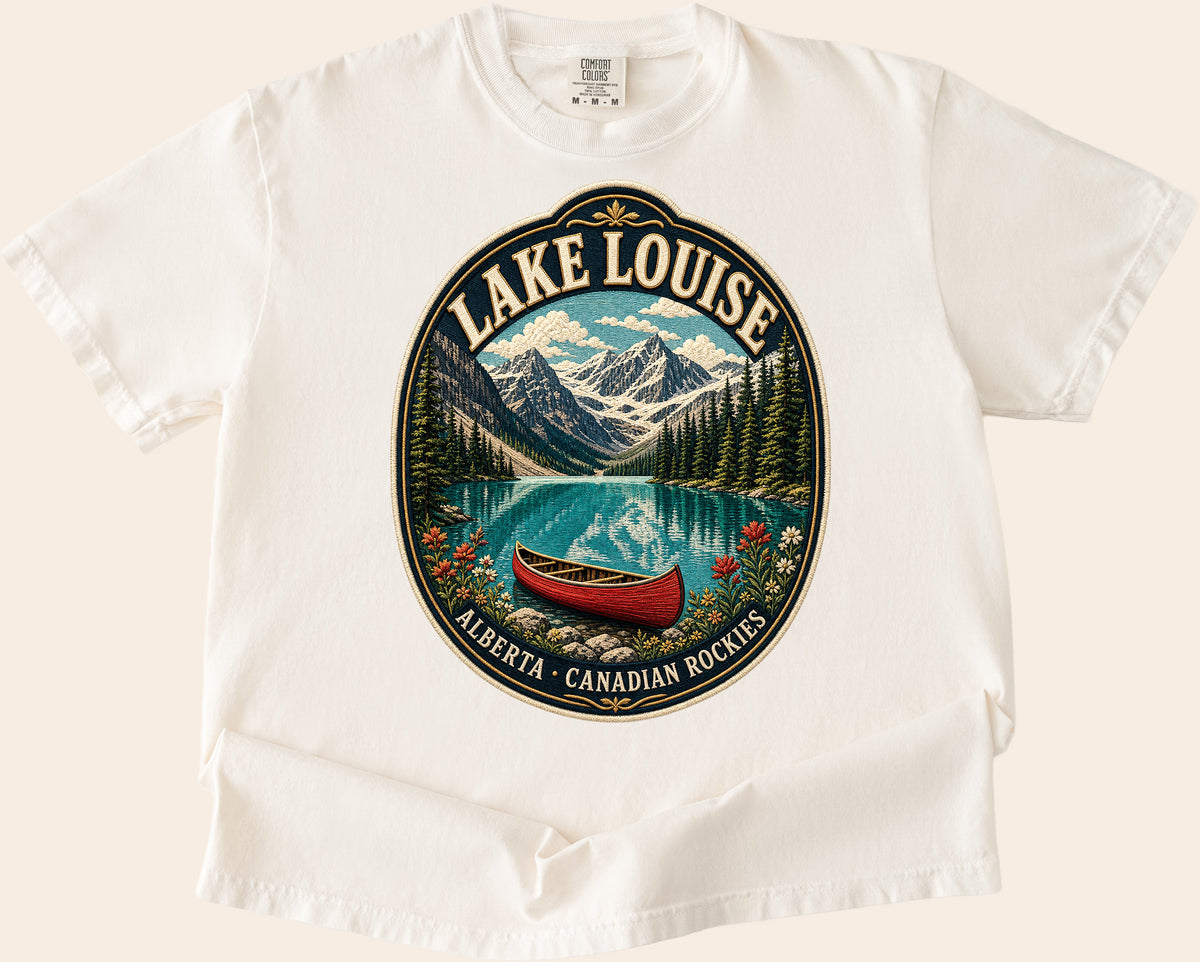 Lake Louise Alberta Vintage Patch