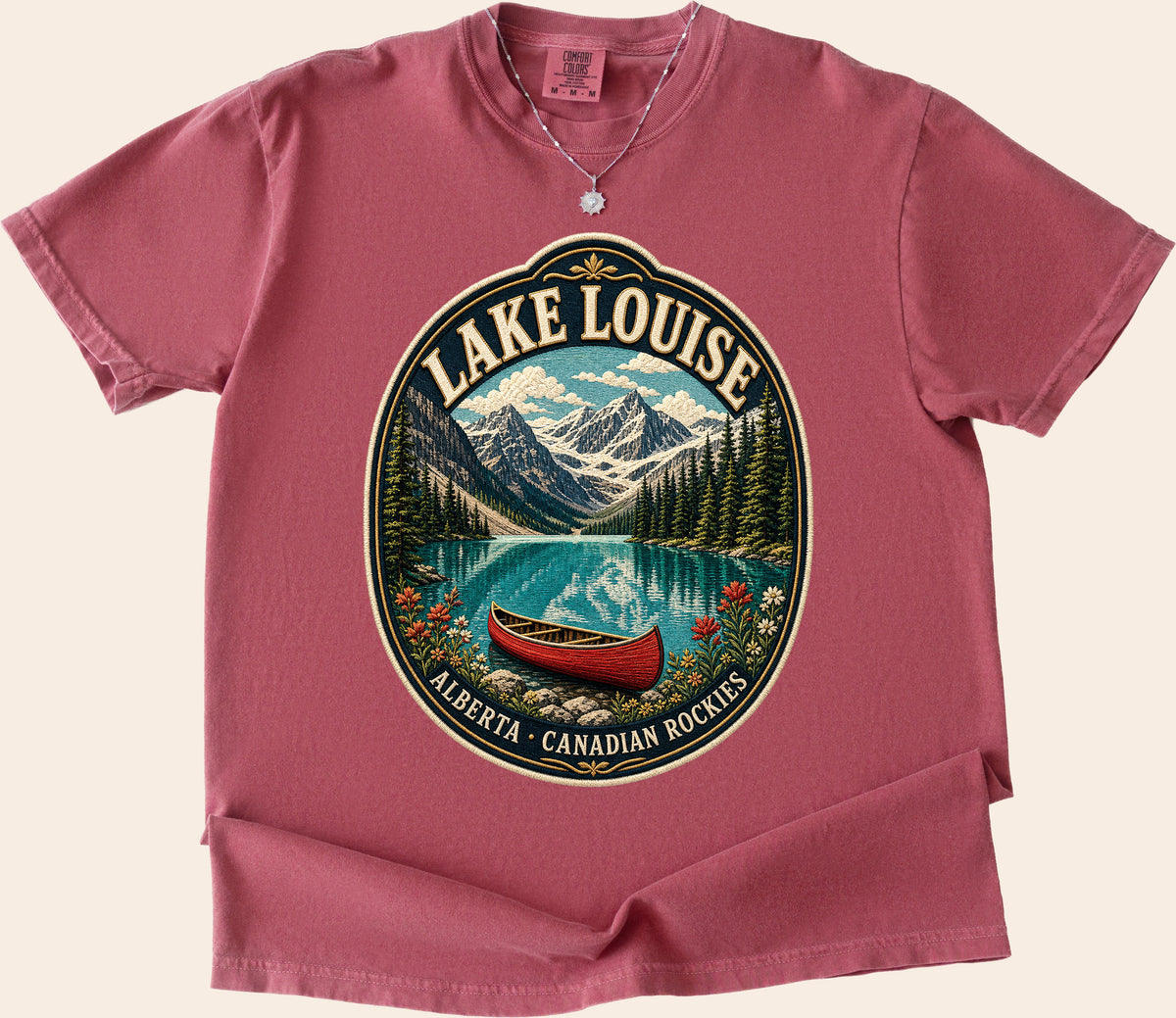 Lake Louise Alberta Vintage Patch