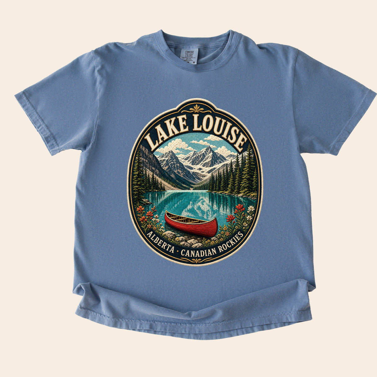 Lake Louise Alberta Vintage Patch