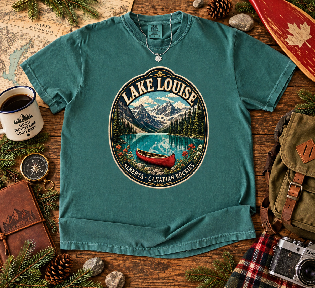 Lake Louise Alberta Vintage Patch
