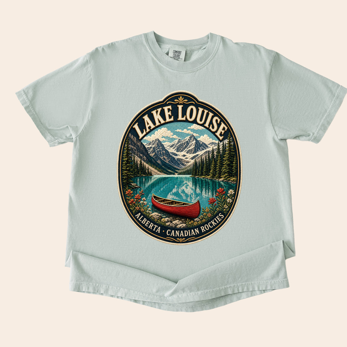 Lake Louise Alberta Vintage Patch