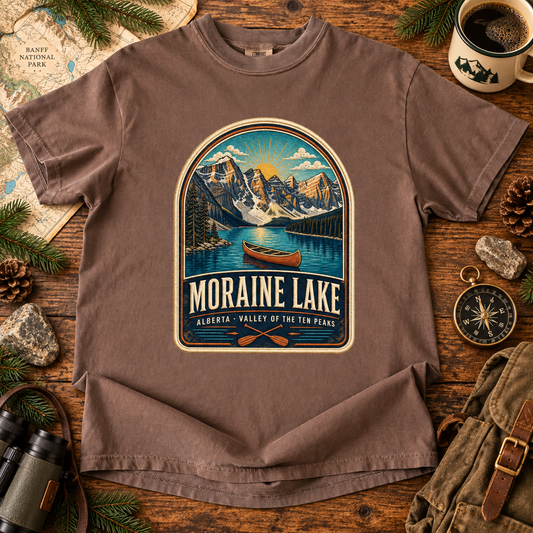 Moraine Lake Alberta Vintage Patch