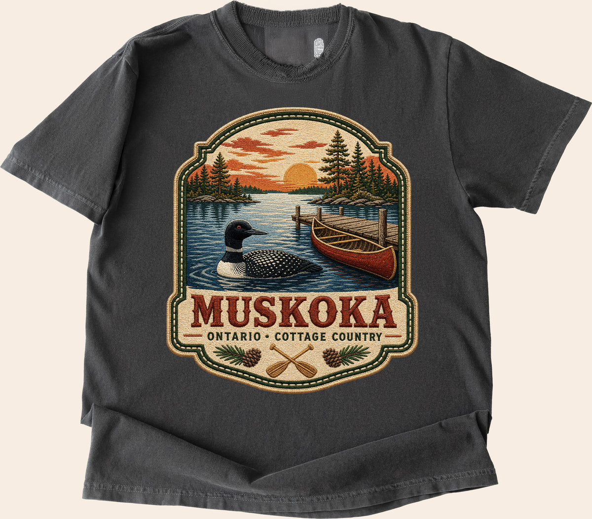 Muskoka Ontario Vintage Patch