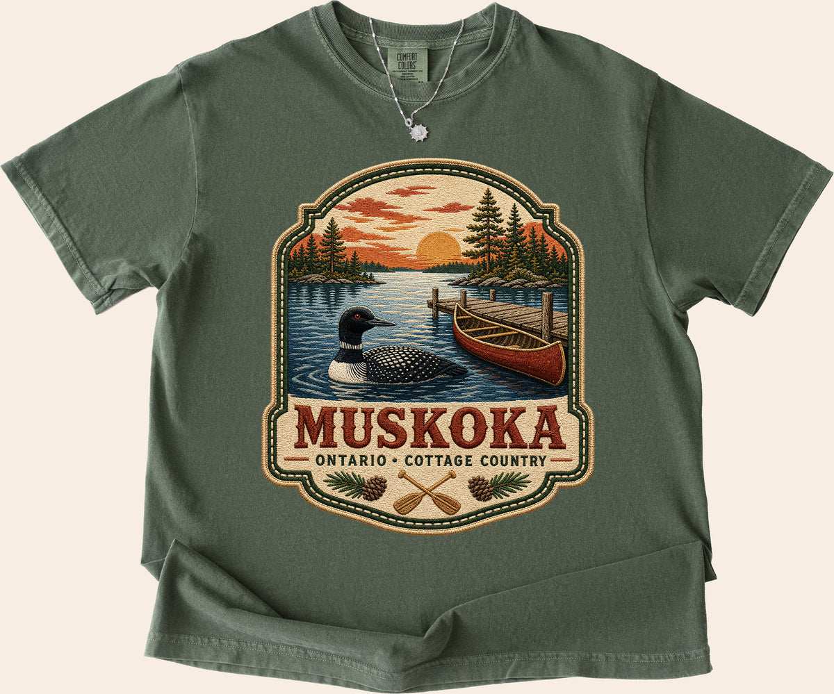 Muskoka Ontario Vintage Patch